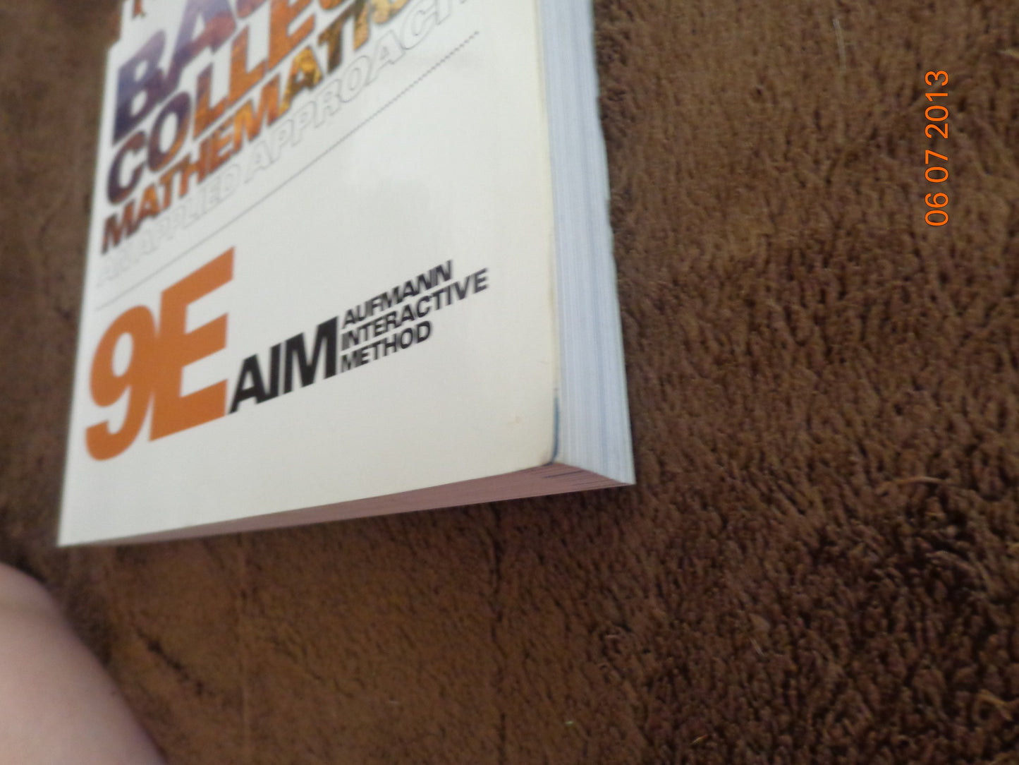 Basic College Mathematics: An Applied Approach (Available Titles CourseMate)