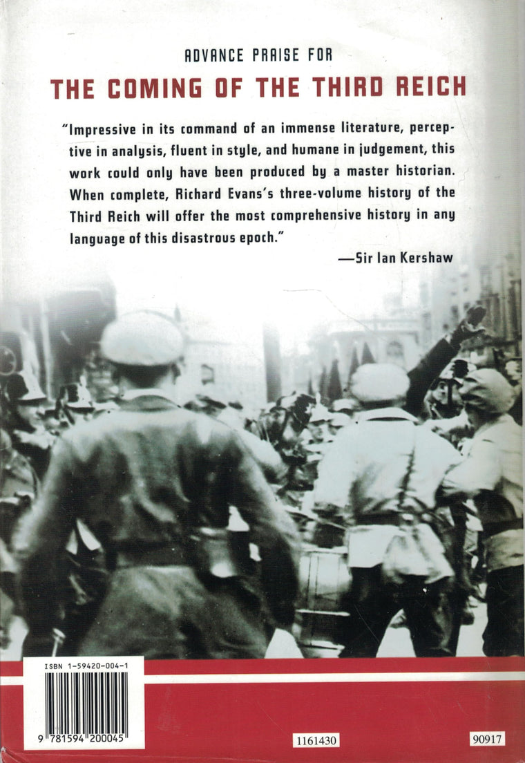 The Coming of the Third Reich — back cover