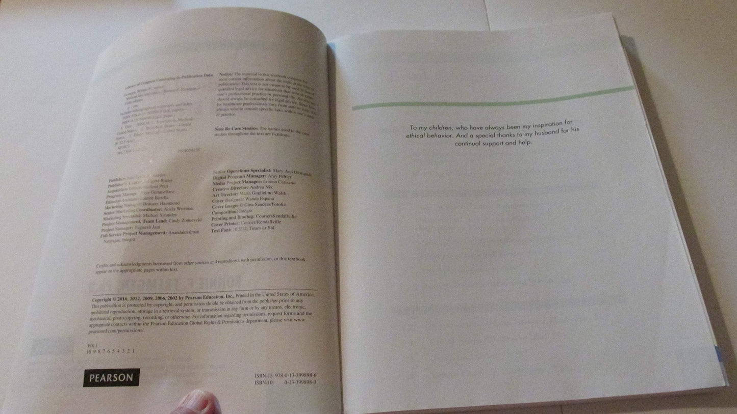 Medical Law and Ethics (5th Edition) by Fremgen, Bonnie F.