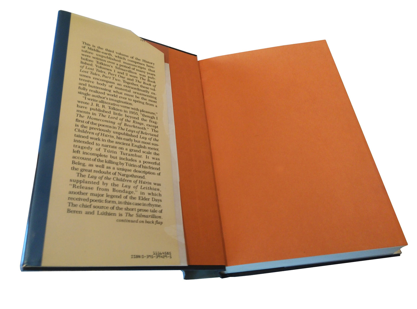 Lays of Beleriand (History of Middle-earth) by Tolkien, J. R