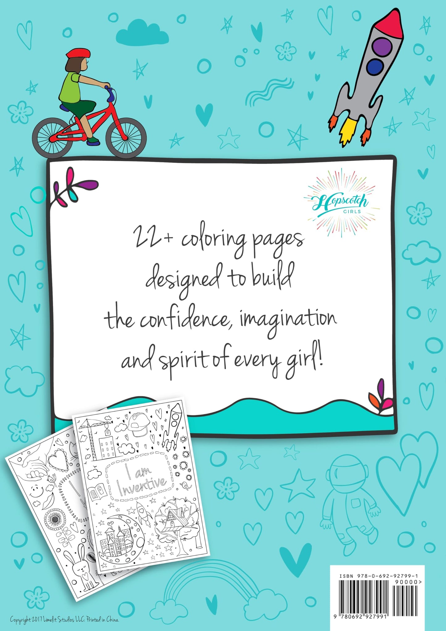 Hopscotch Girls I Am Confident Brave & Beautiful Inspiration