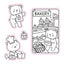 Stick with Me: Coloring Book with Stickers (Cozy Coloring)