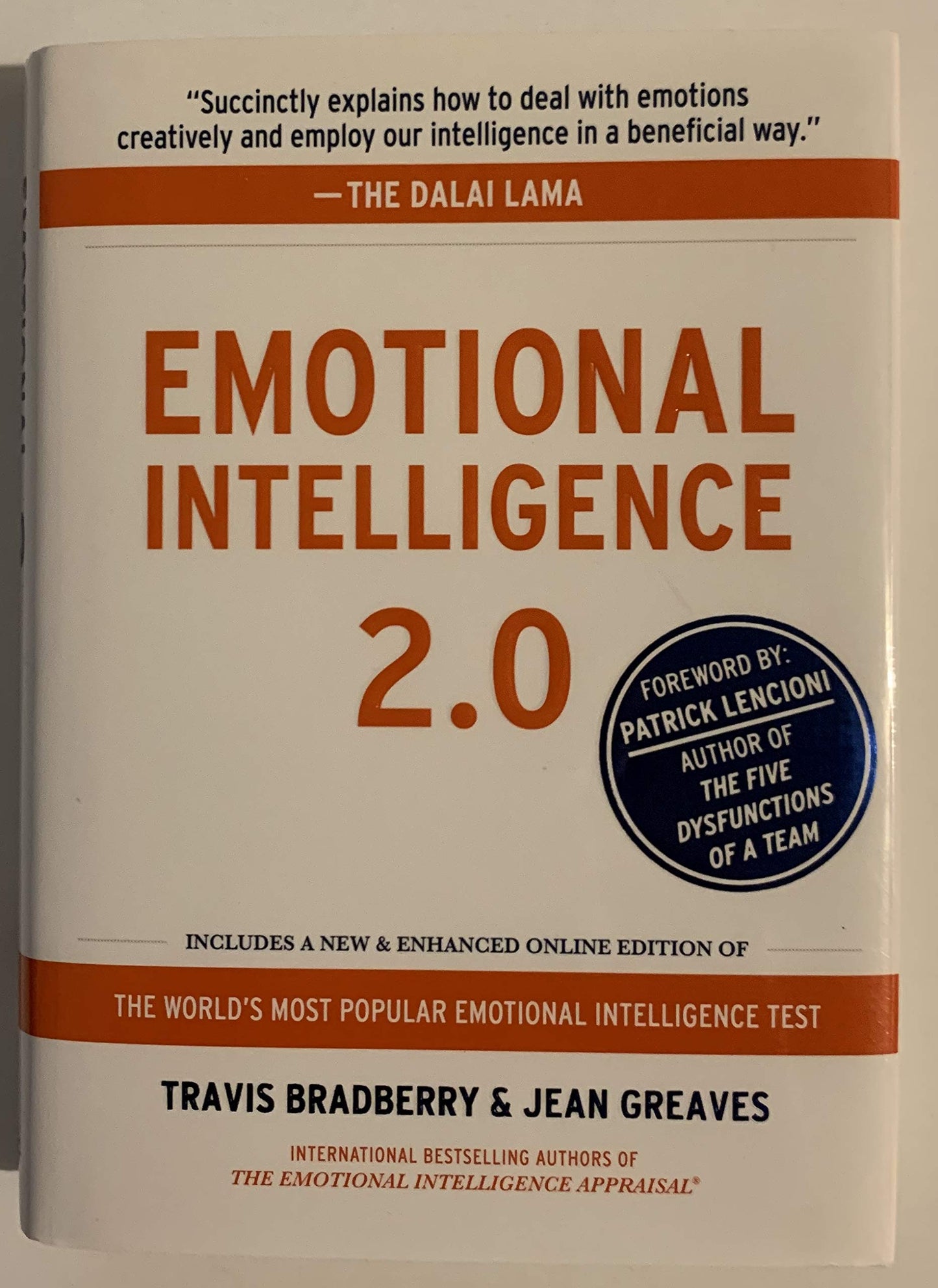 Emotional Intelligence 2.0 Hardcover - June 16, 2009 By Travis Bradberry