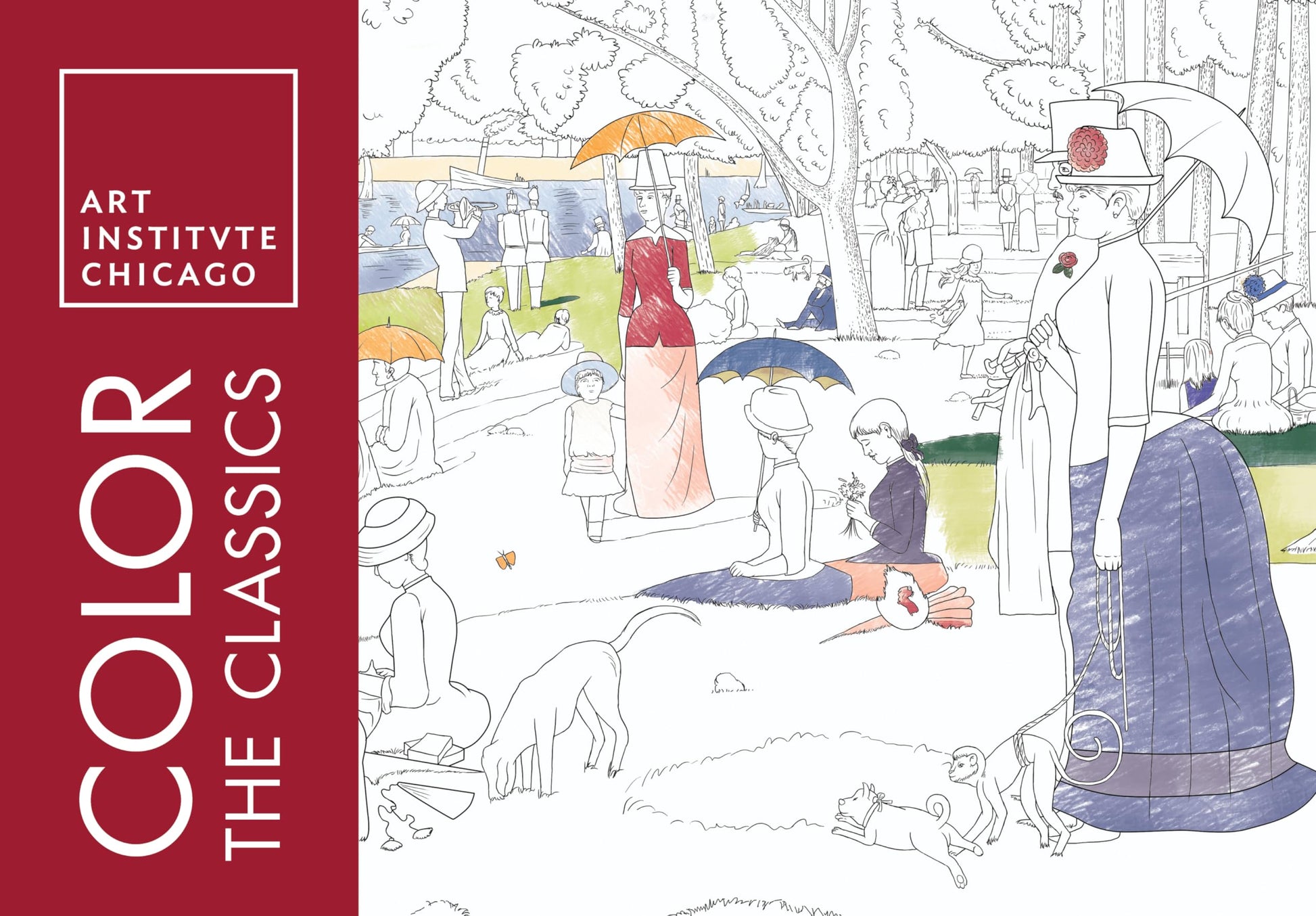 Color the Classics: The Art Institute of Chicago: (Adult Coloring Book)