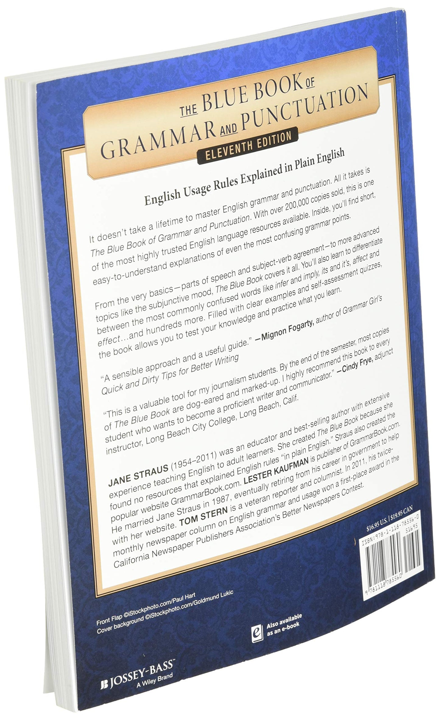 The Blue Book of Grammar and Punctuation: An Easy-to-Use Guide with Clear Rules, Real-World Examples, and Reproducible Quizzes
