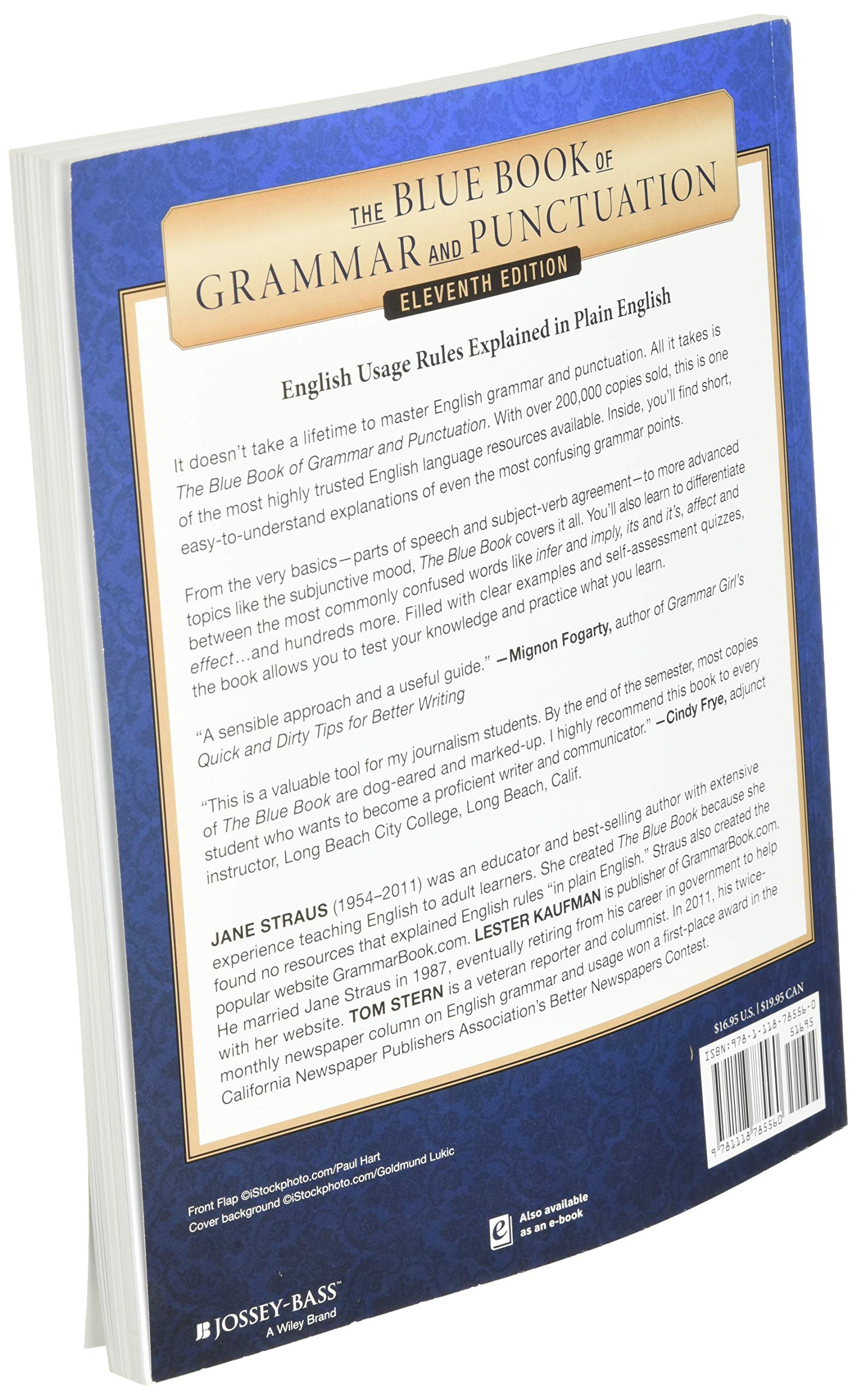 The Blue Book of Grammar and Punctuation: An Easy-to-Use Guide with Clear Rules, Real-World Examples, and Reproducible Quizzes