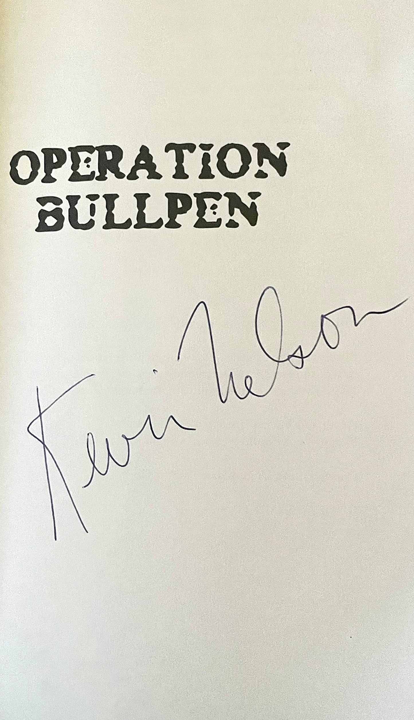 Operation Bullpen