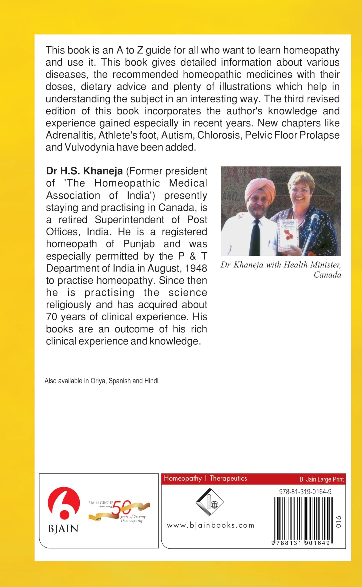 'Illustrated Guide to the Homeopathic Treatment - 3rd Ed