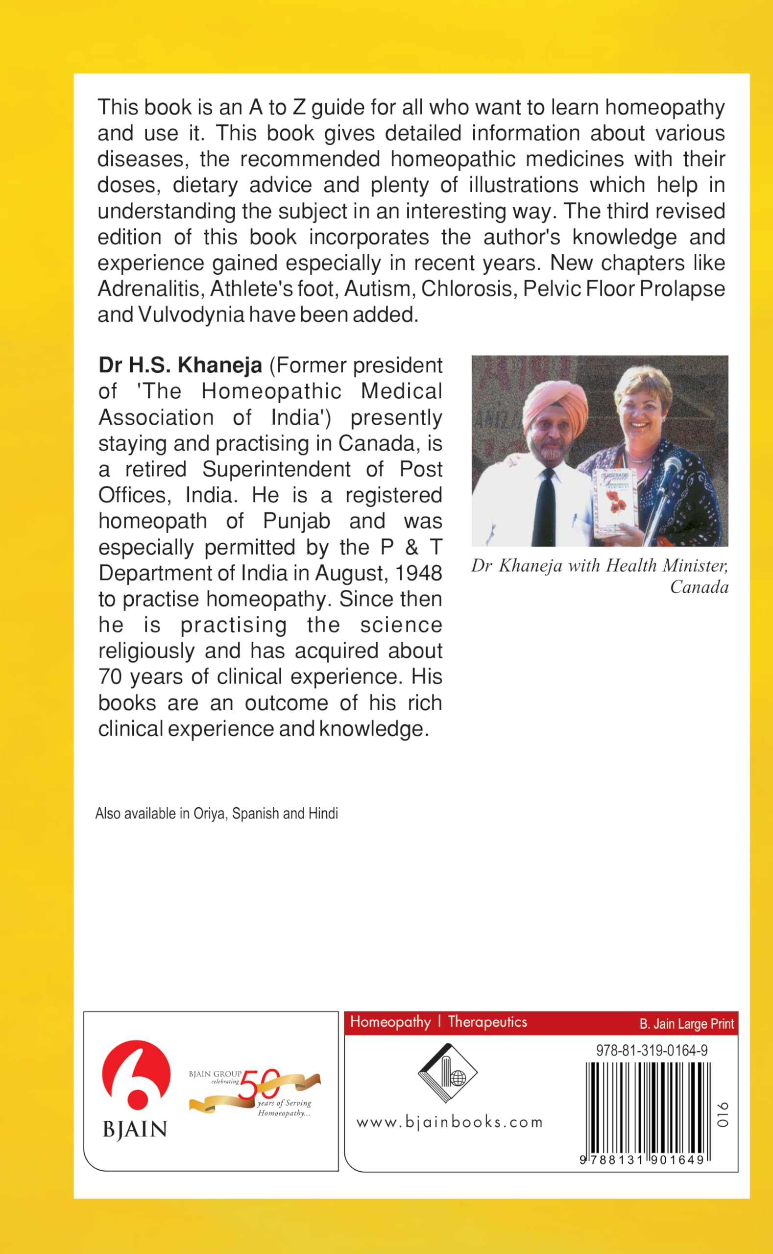 'Illustrated Guide to the Homeopathic Treatment - 3rd Ed