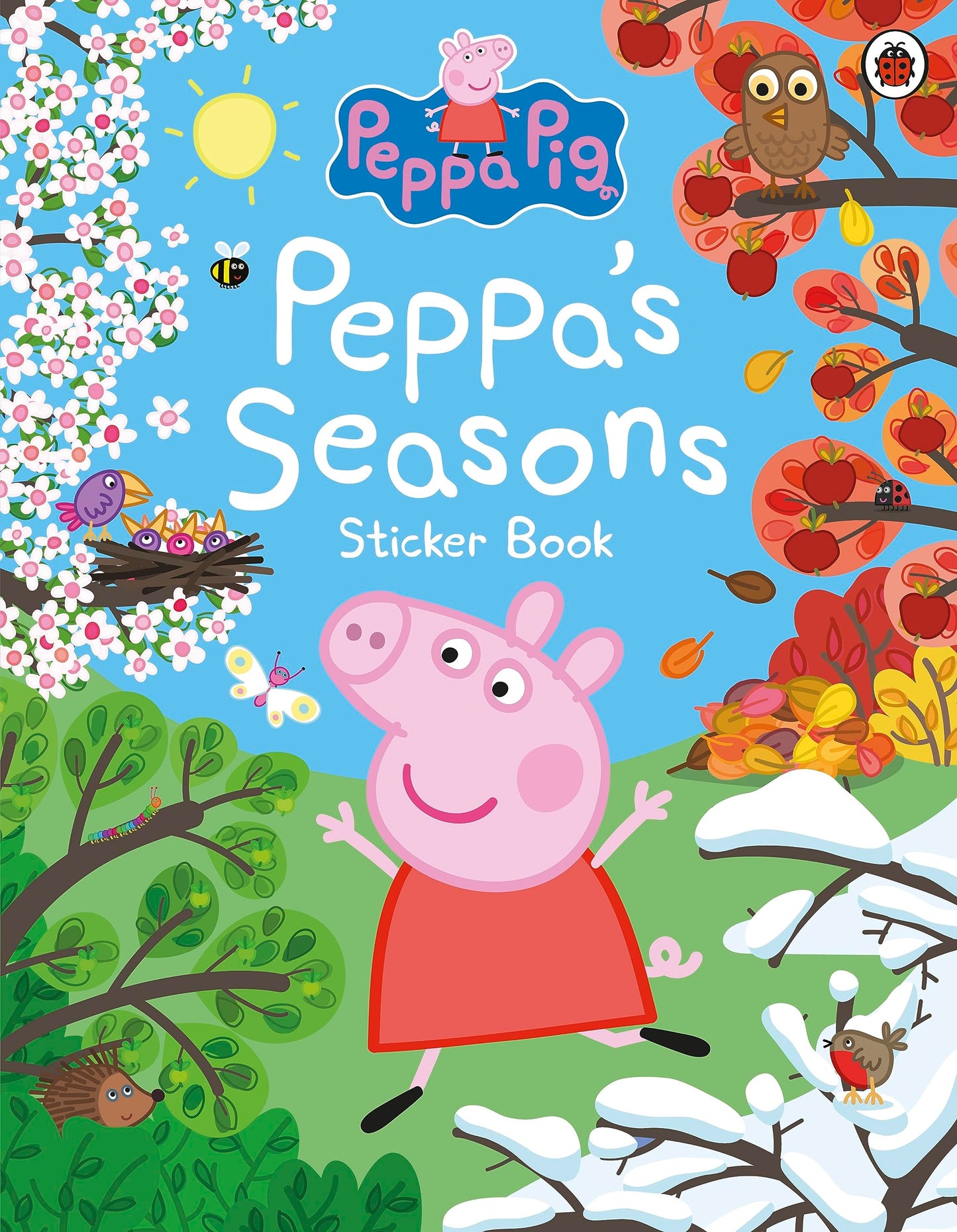 Ladybird Peppa Pig Peppas Seasons Sticker Book.