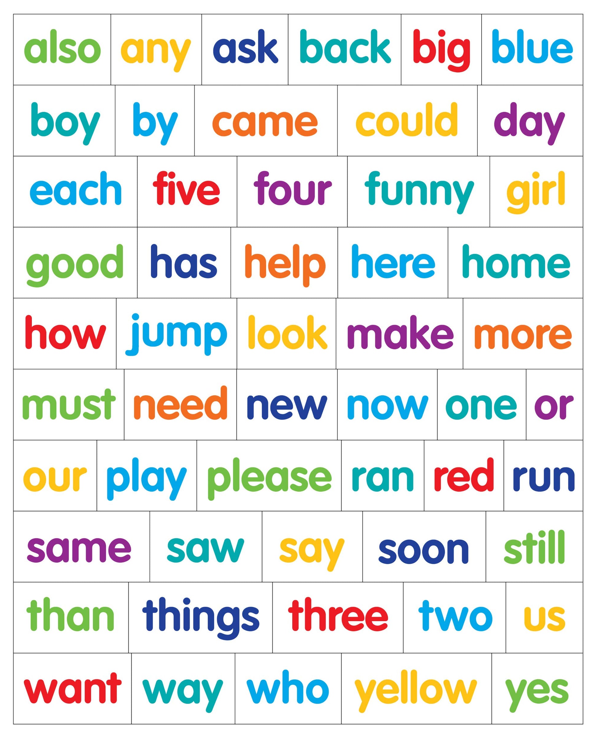 Active Minds More Sight Words Magnets - Learn and Practice Language Building Skills needed for Reading (Ages 5 and Up)