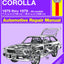 Toyota Corolla 1975 thru 1979 (Haynes Repair Manuals)