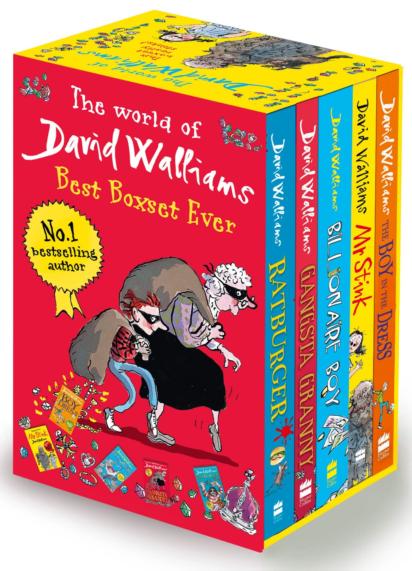 The World of David Walliams: Best Boxset Ever (David Walliams Best Ever Box Set.)