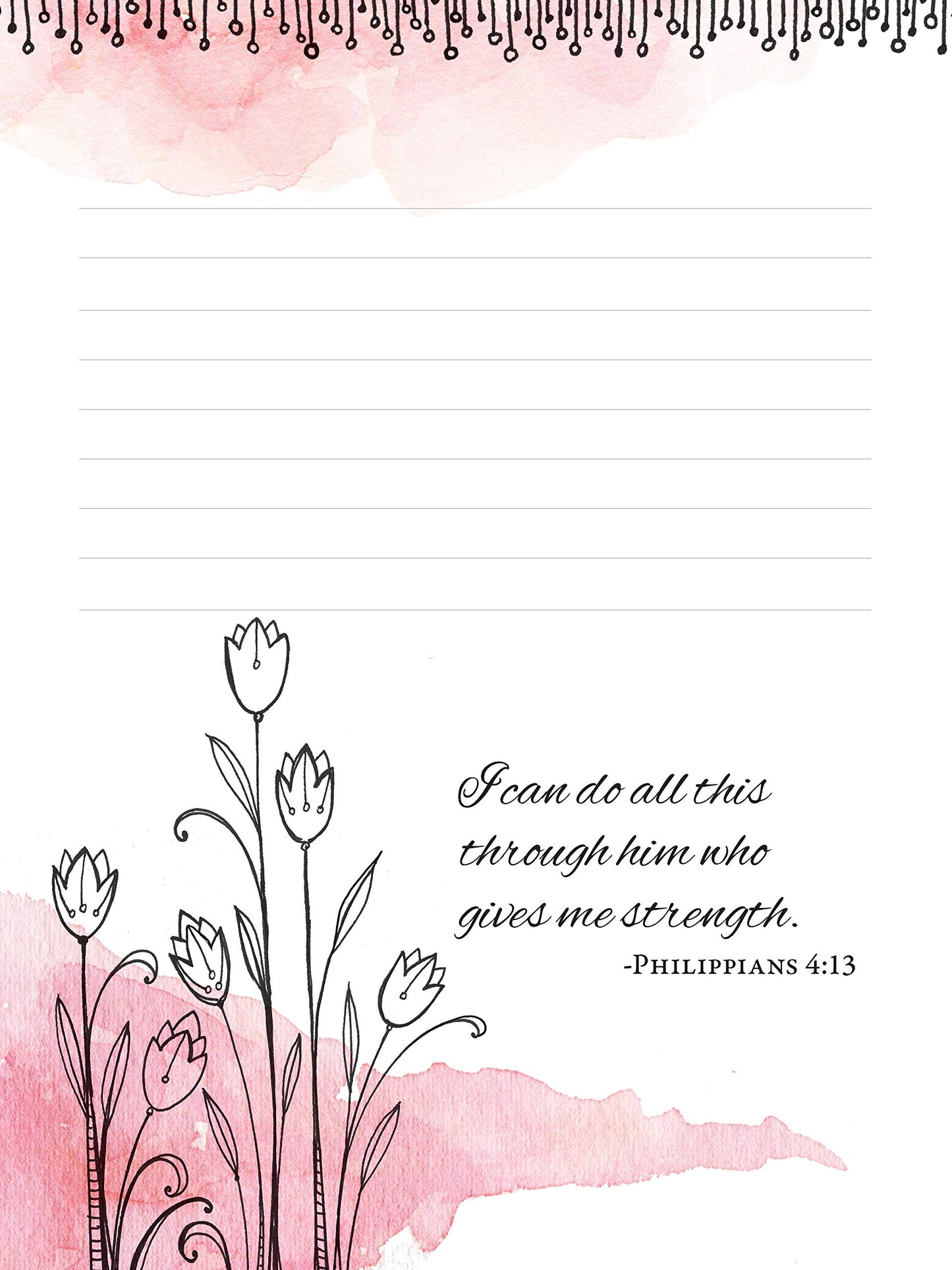 The Beloved Word: A Scripture Journal (Quiet Fox Designs) Faith-Based Lined Journaling Pages with Bible Verses, Illustrations, and Beautiful Bursts of Color from Talented Artist Joanne Fink