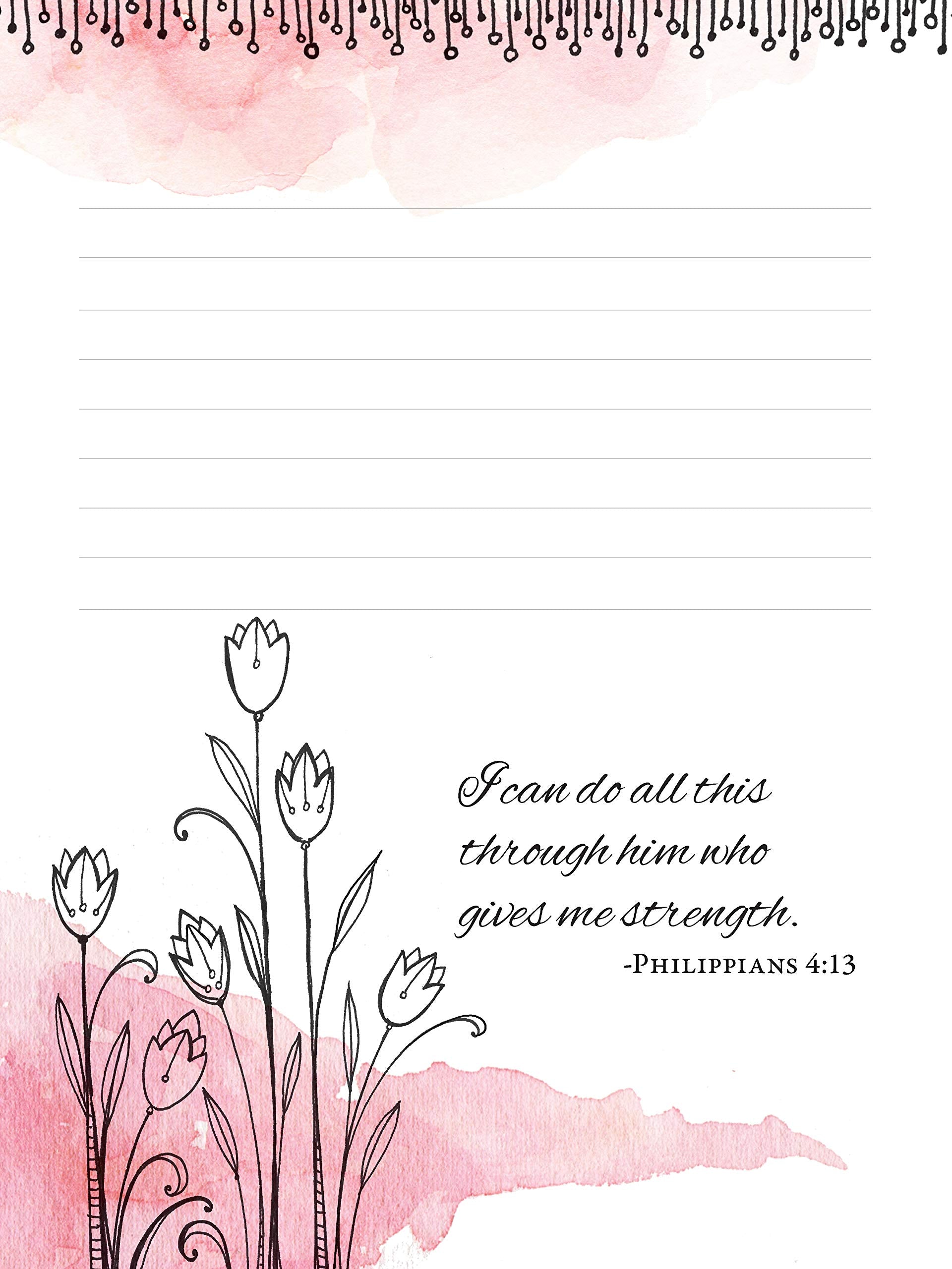The Beloved Word: A Scripture Journal (Quiet Fox Designs) Faith-Based Lined Journaling Pages with Bible Verses, Illustrations, and Beautiful Bursts of Color from Talented Artist Joanne Fink