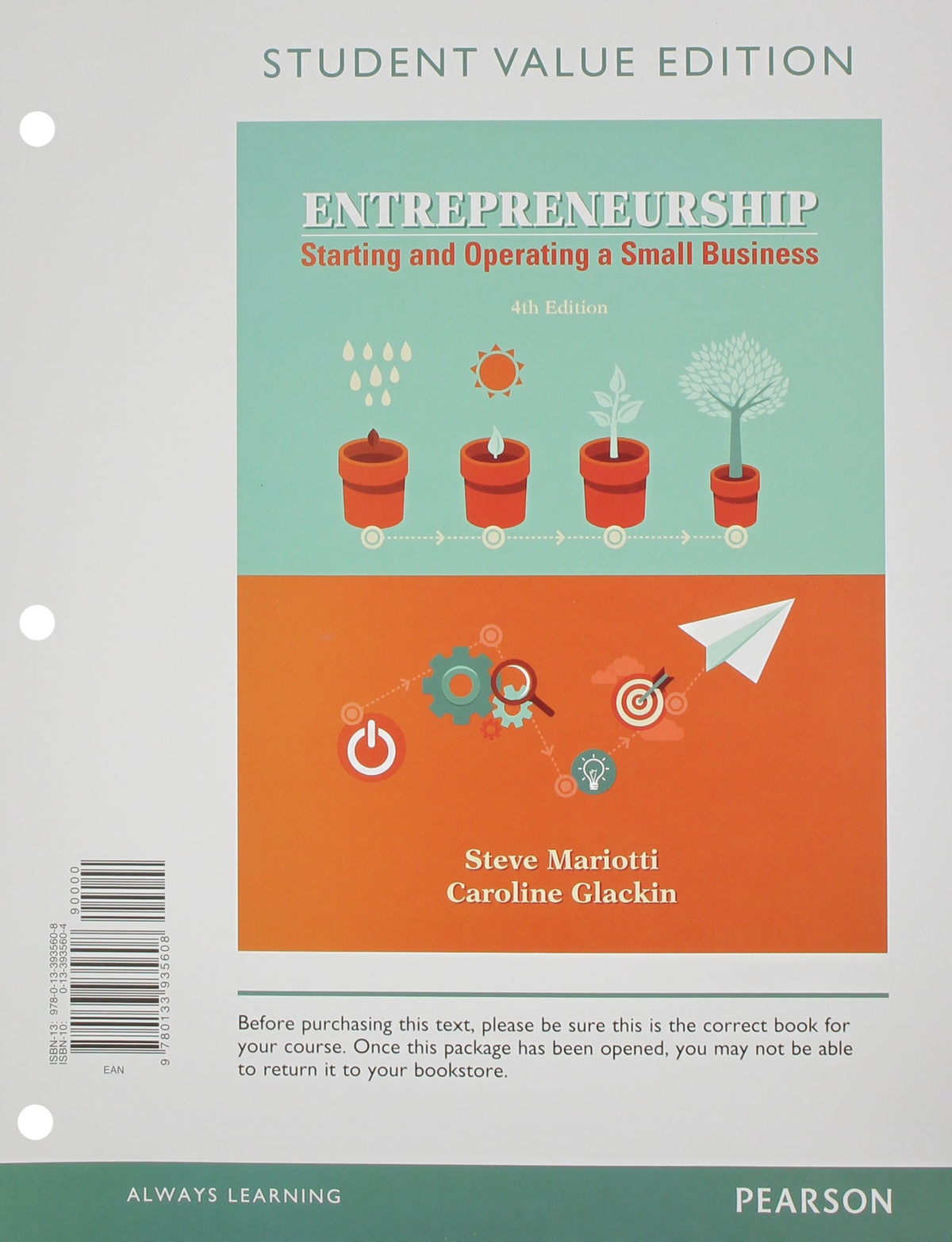 Entrepreneurship: Starting and Operating A Small Business
