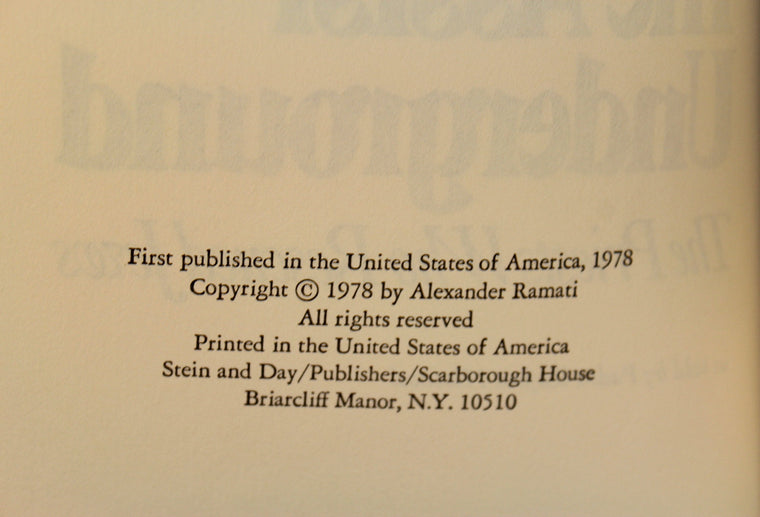 The Assisi Underground: The Priests Who Rescued Jews — back cover