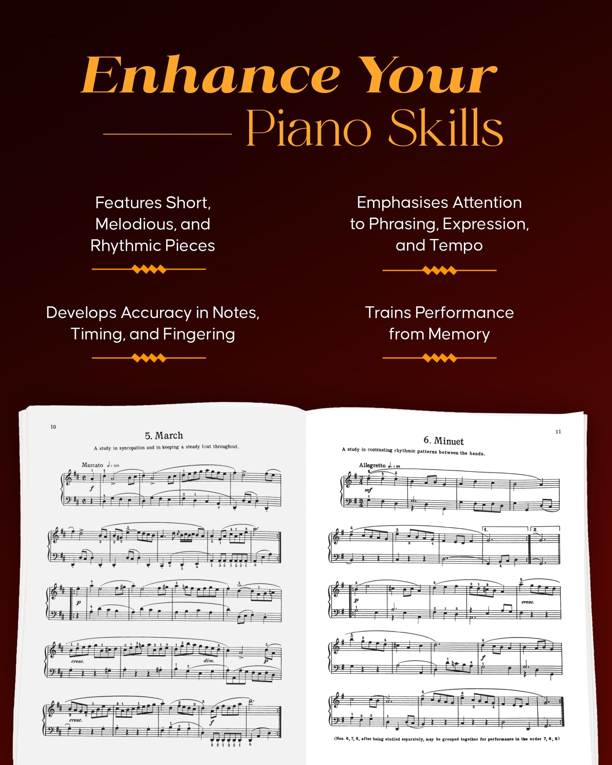 First Lessons in Bach - Complete Books I and II for the Piano (Schirmer's Library of Musical Classics, 2066)