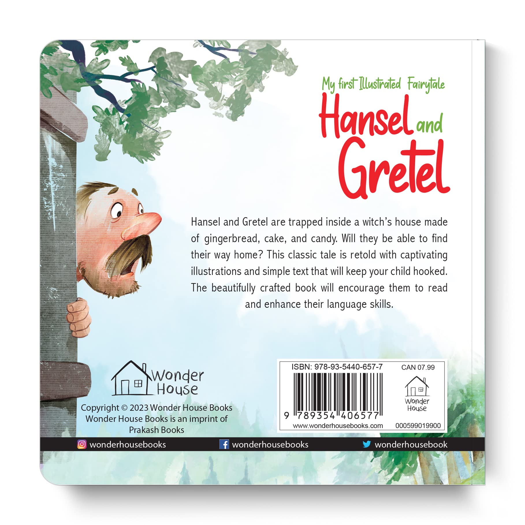 My first Illustrated Fairytale Board Book - Hansel and Gretel Board Book (My First Fairytales)