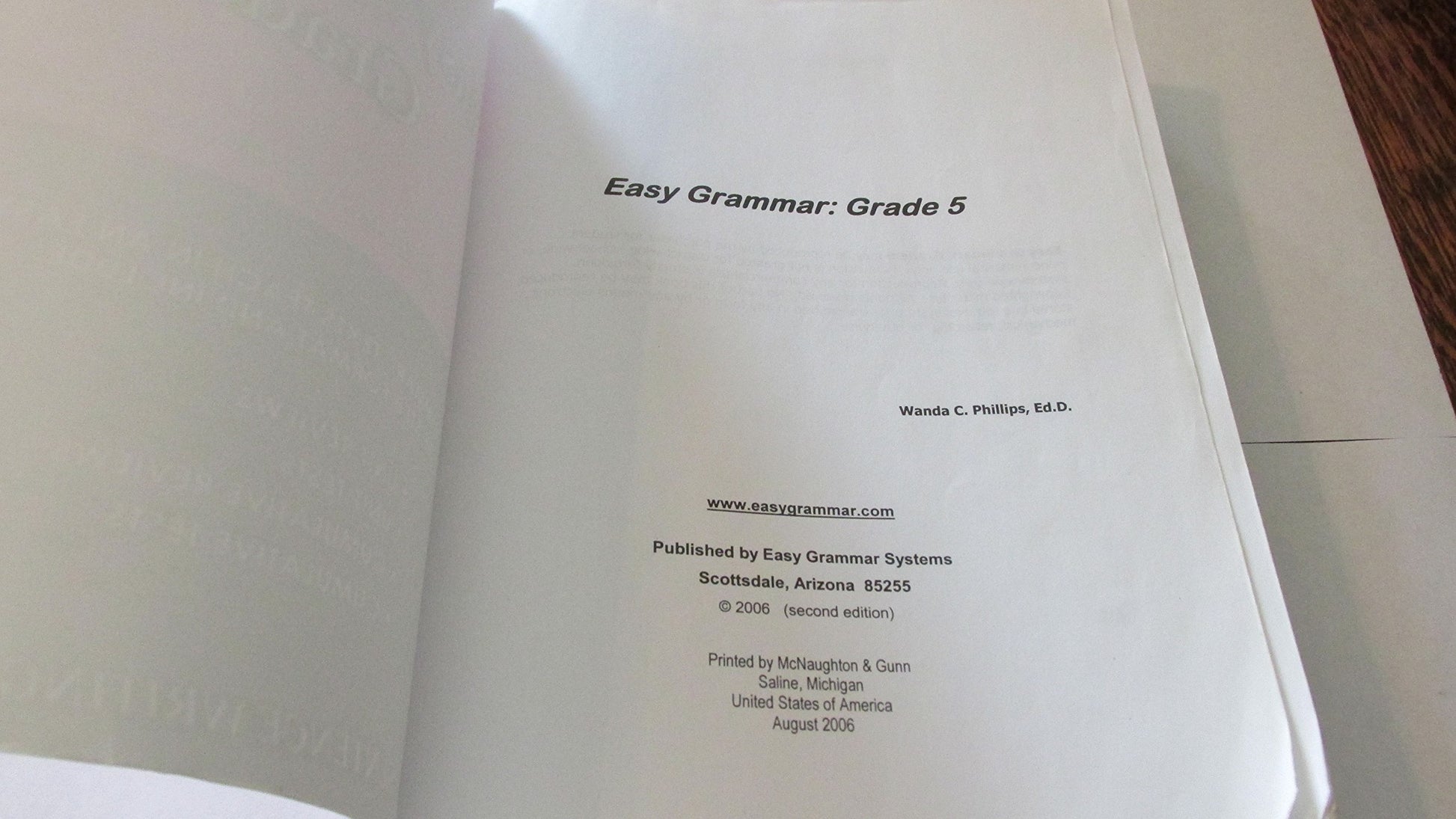 Easy Grammar 5 - Teacher Edition