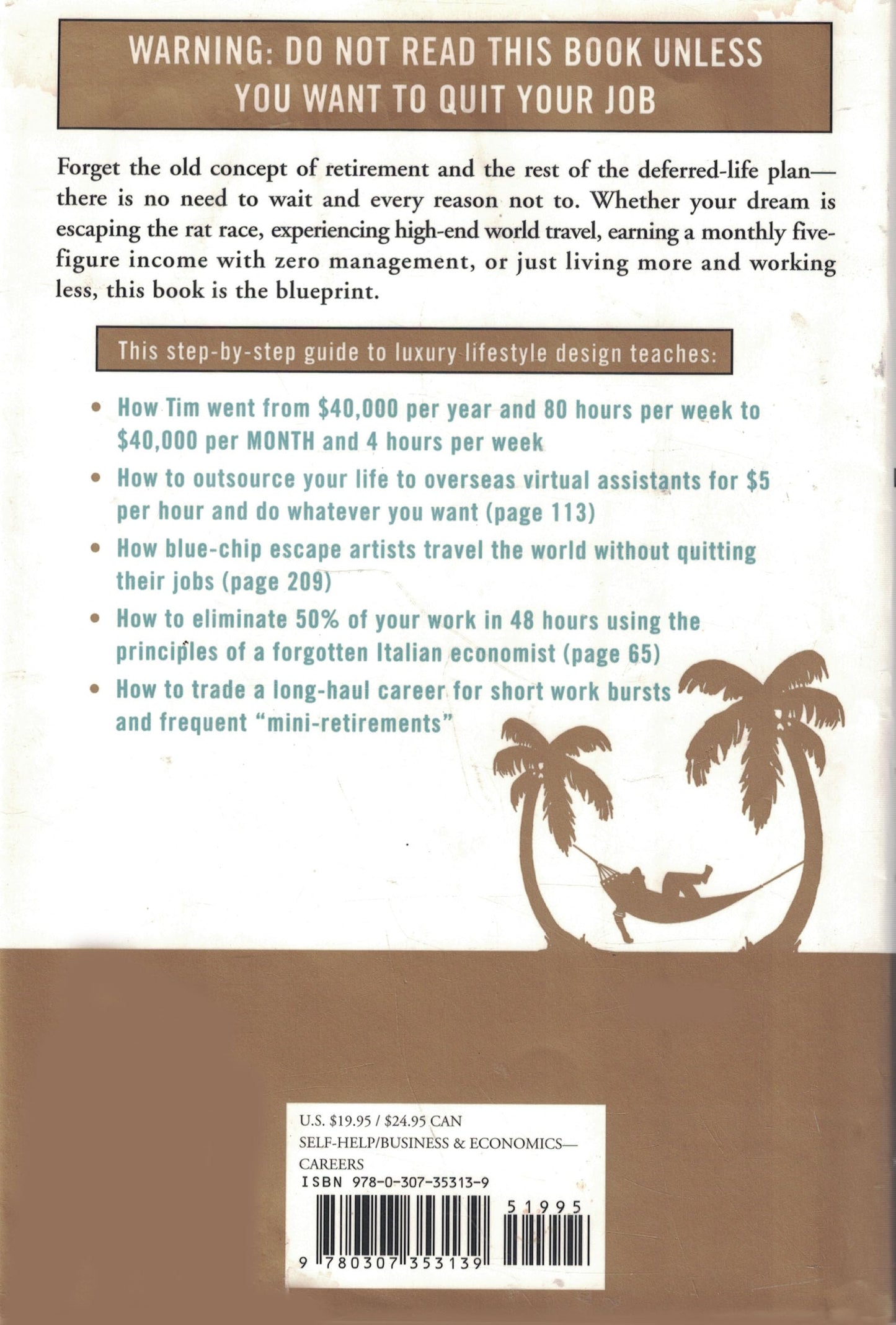 The 4-Hour Workweek: Escape 9-5, Live Anywhere, and Join the New Rich