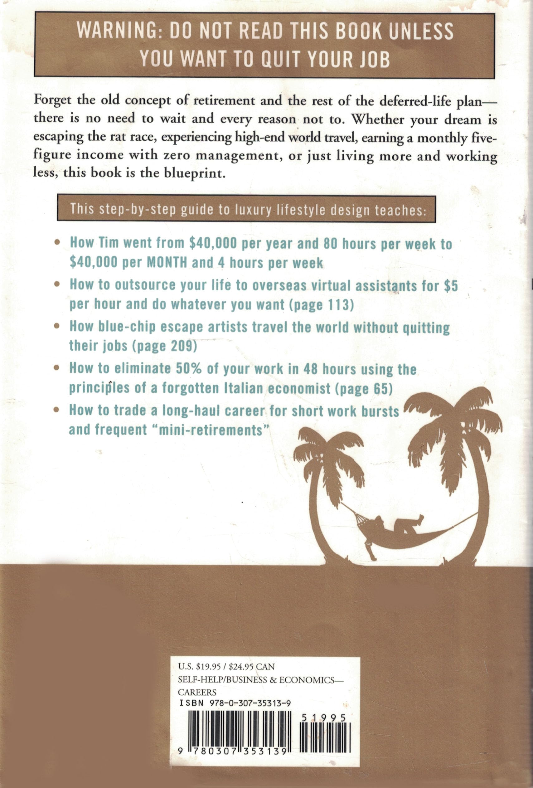 The 4-Hour Workweek: Escape 9-5, Live Anywhere, and Join the New Rich