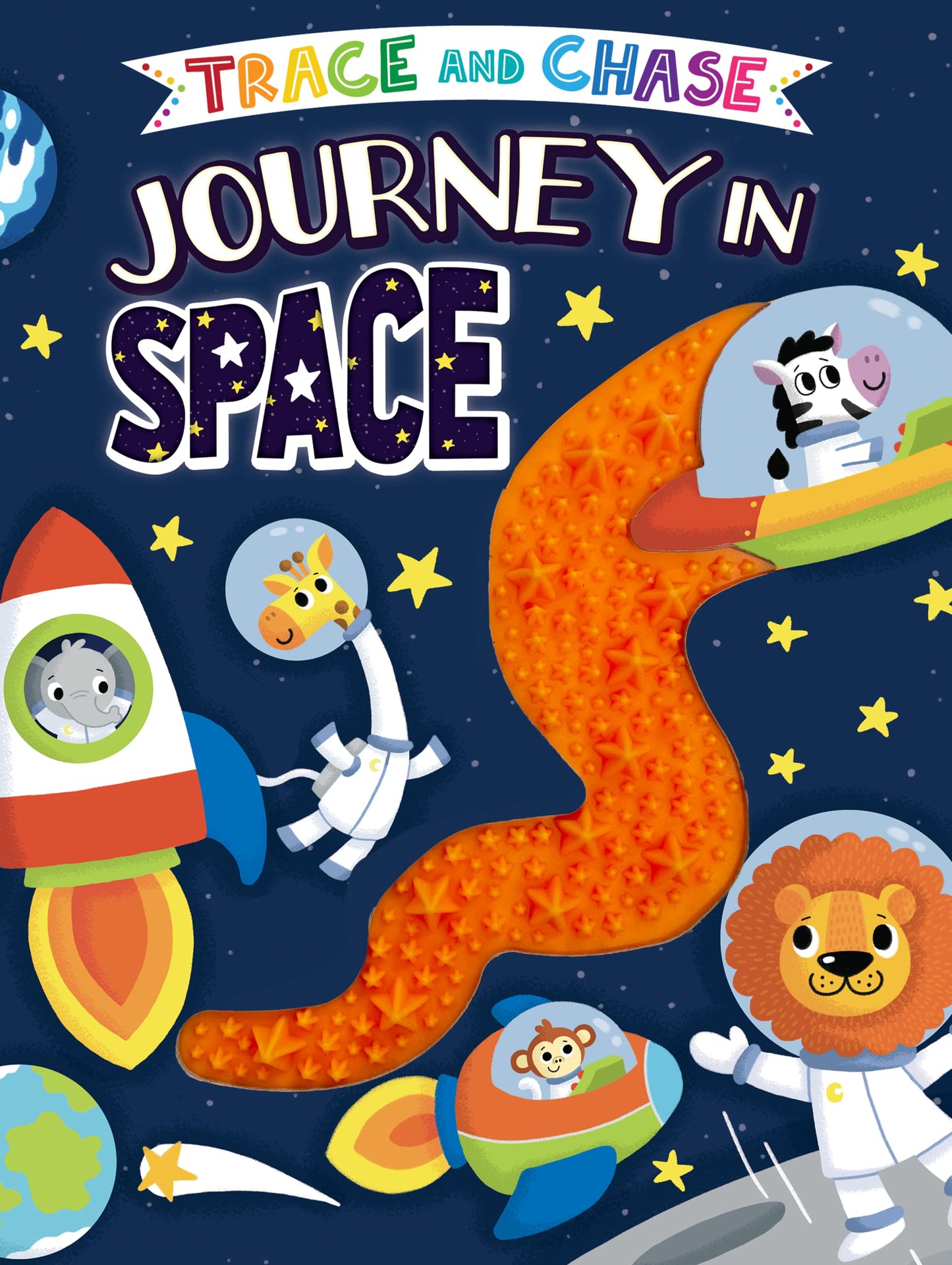 Little Hippo Books Trace and Chase: Journey in Space Children's Books Ages 1-3 I Touch and Feel Books for Toddlers 1-3 & Baby Books I Best Kid's Books ... Sensory Board Books for Baby & Toddler Time)