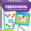 School Zone Preschool Write & Reuse Learning Cards: 32 Interactive Flash Cards, Writing Practice, Letter & Number Recognition, Shapes, Early Math, Wipe Clean, Includes Dry Erase Marker