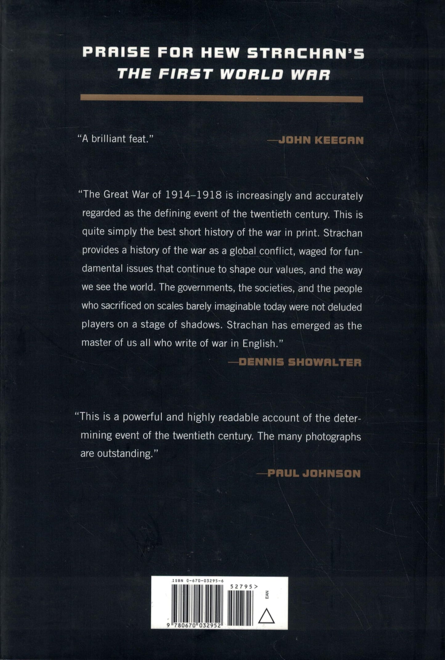 The First World War by Strachan, Hew