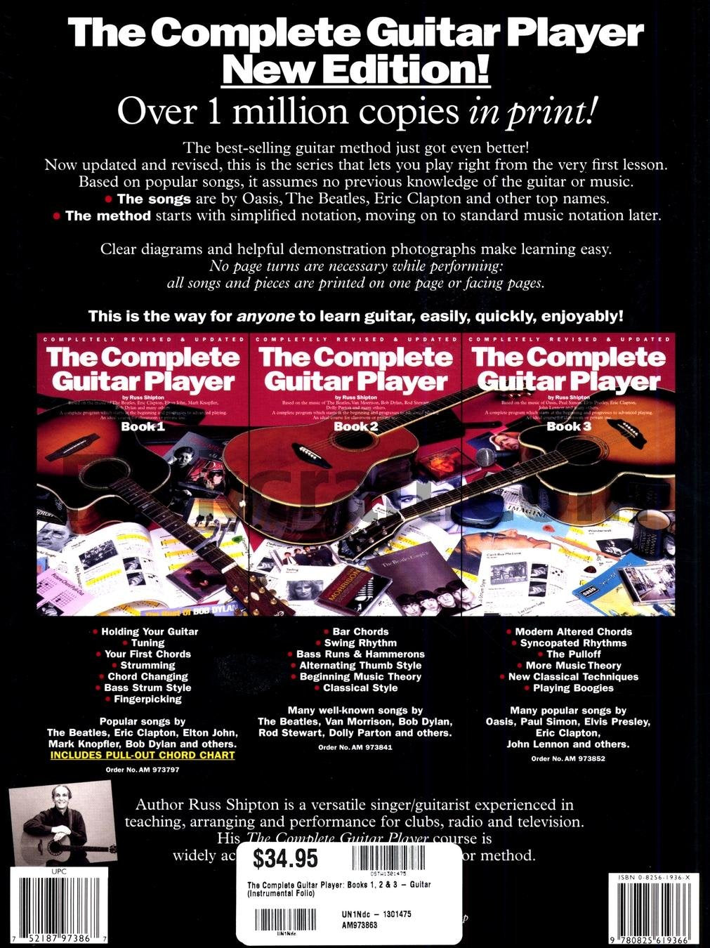 The Complete Guitar Player Books 1, 2 & 3 Omnibus Edition - Book/Online Audio