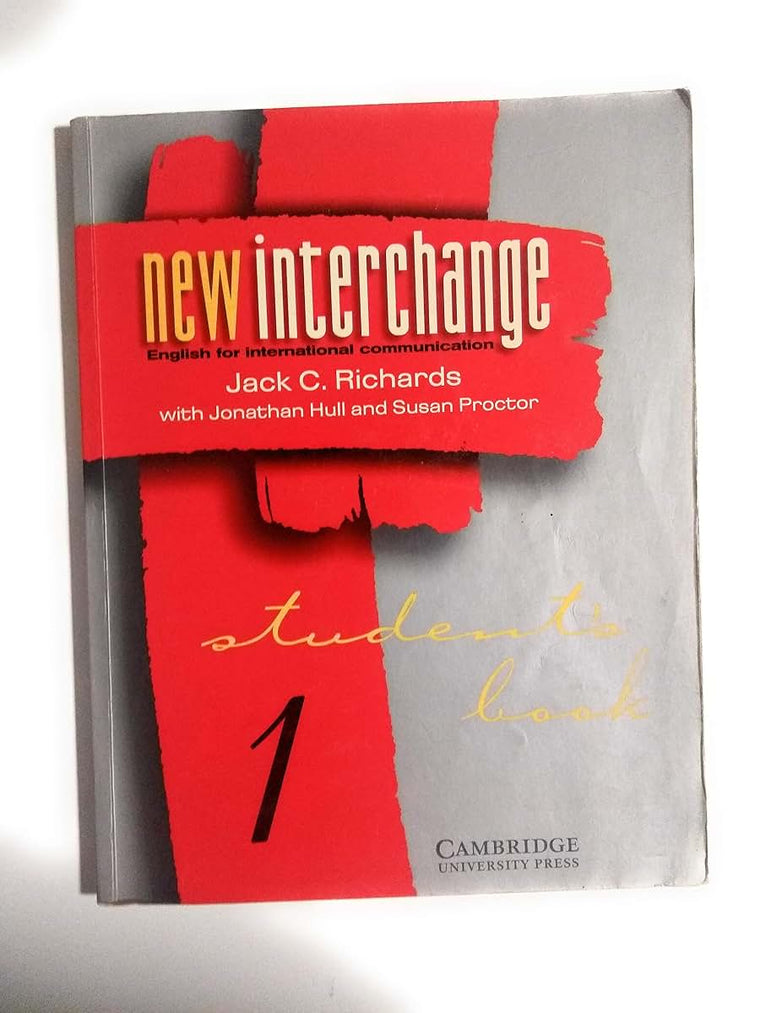 New Interchange Level 1 Student's book 1: English for Intern
