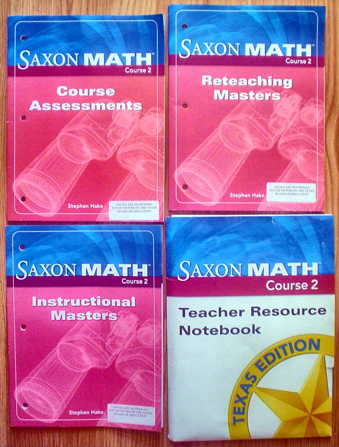 Saxon Math, Course 2: Course Assessments