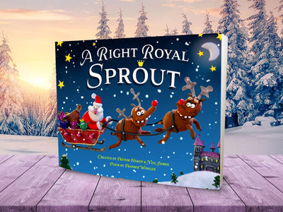 A Right Royal Sprout - Christmas Story Books for Kids Ages 5-9, Heartwarming Holiday Tale about Embracing Who You Are, Spreading Kindness & A Little Spot of Empathy to All - Christmas Childrens Book