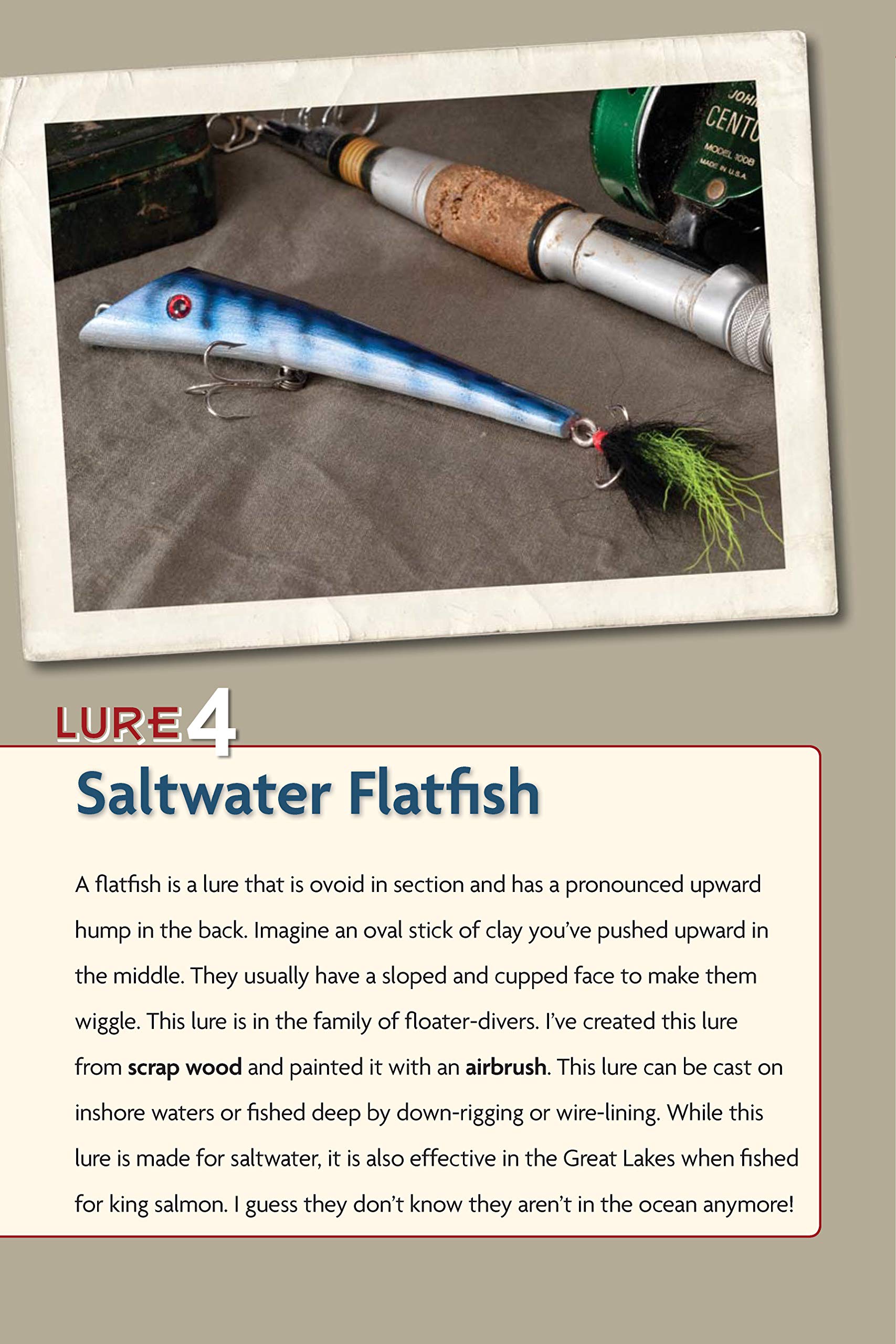 Making Wooden Fishing Lures: Carving and Painting Techniques that Really Catch Fish (Fox Chapel Publishing) 11 Step-by-Step Projects for Crawlers, Chasers, Wigglers, & More with Clear, Expert Advice