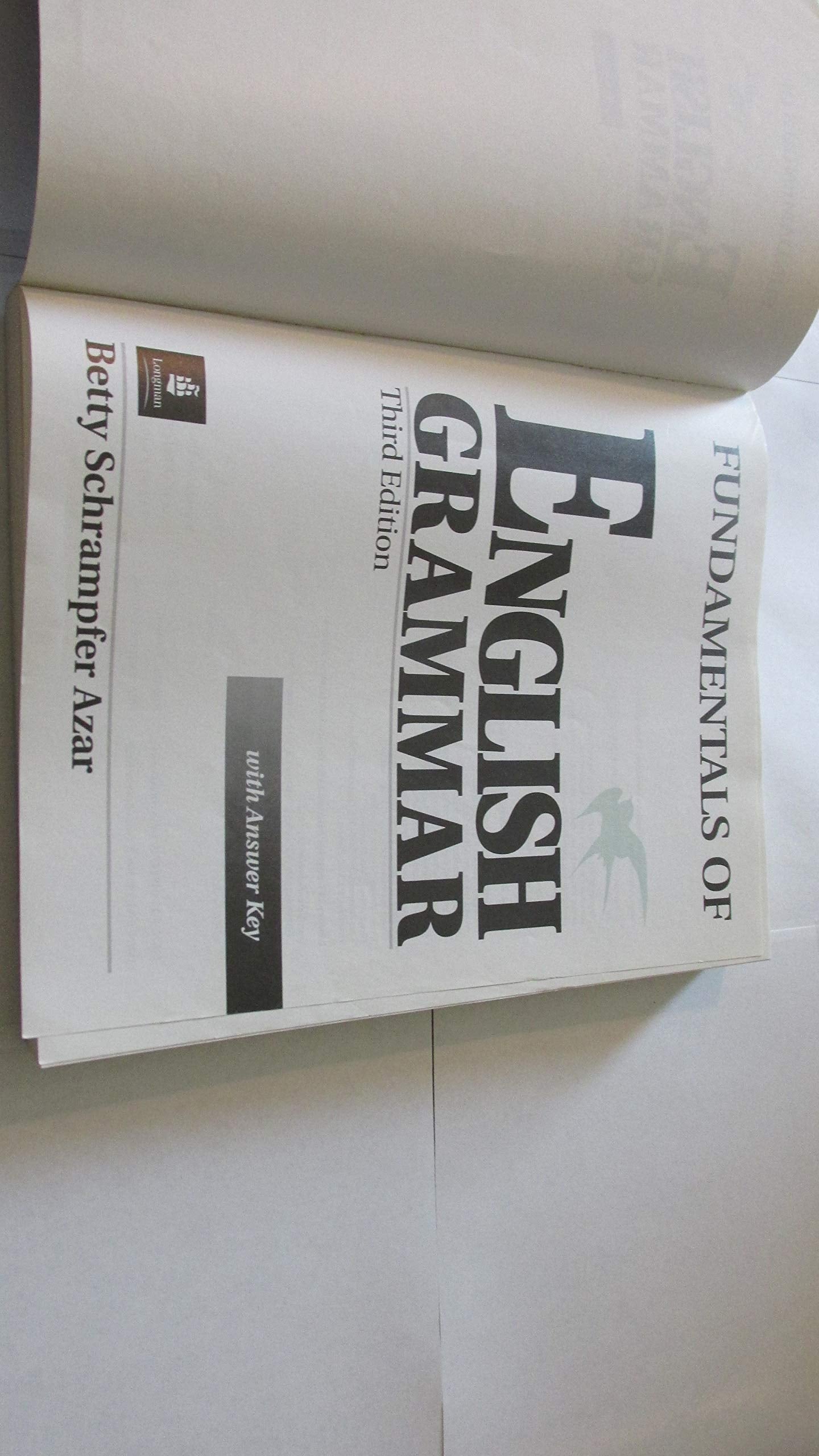 Fundamentals of English Grammar, Third Edition (Full Student