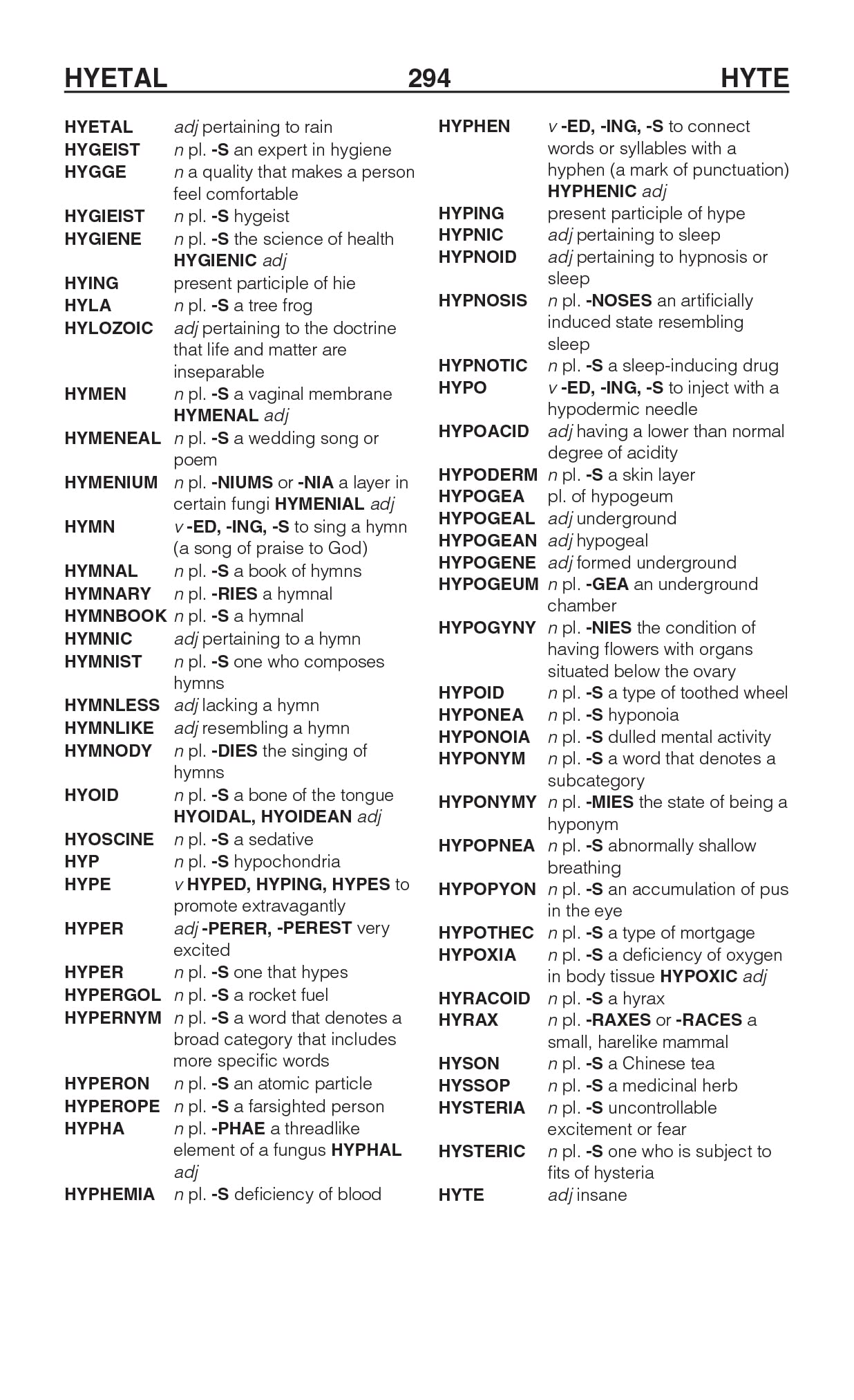 The Official SCRABBLE Players Dictionary, Seventh Ed., Newes