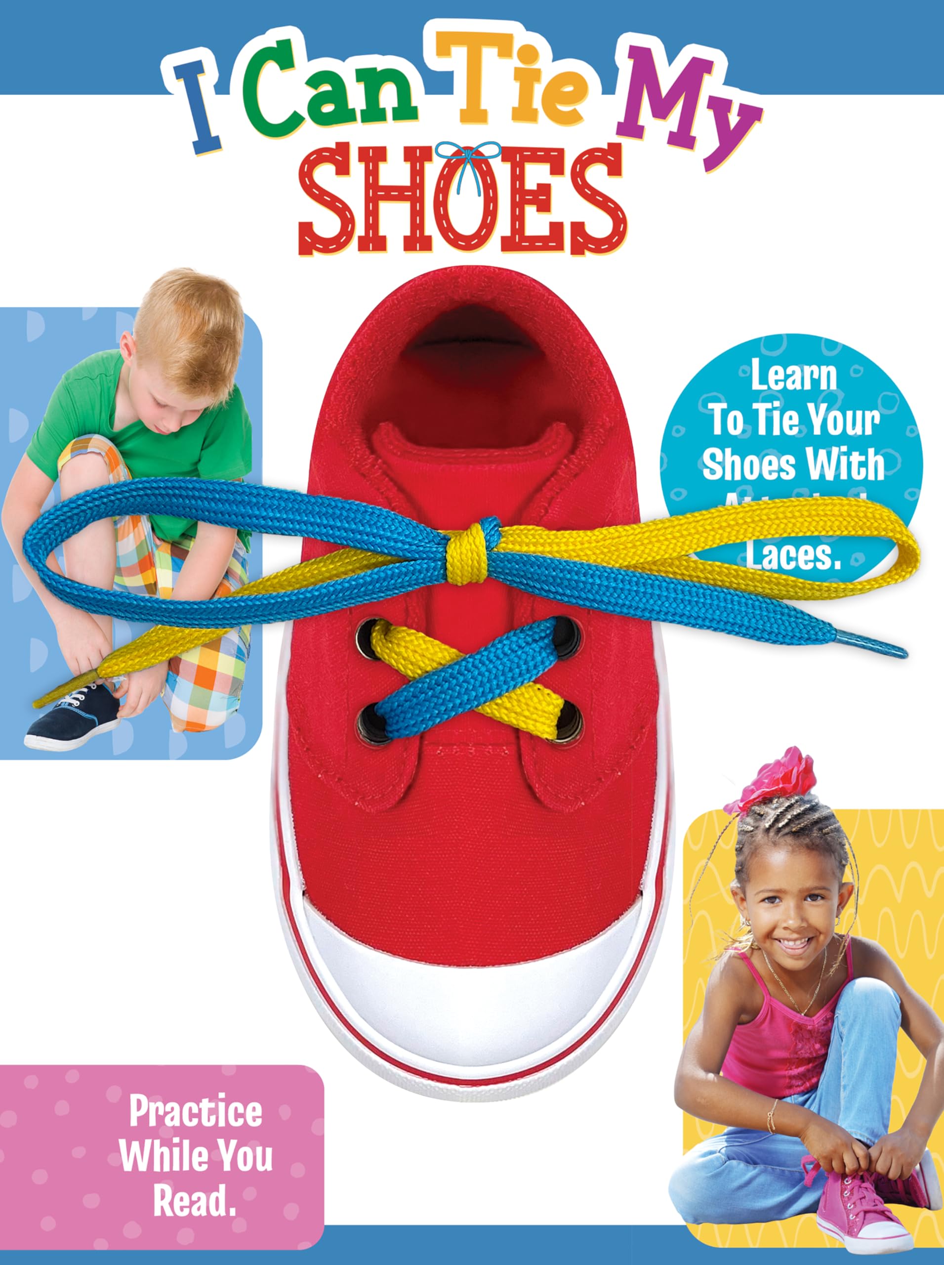 Little Hippo Books I Can Tie My Shoes Preschool Activity Books for Kids Ages 3-5  Books for Kids and Pre K Activity Books Ages 3-4 & 4-5  ... (Brilliant Baby Early Learning Collection)