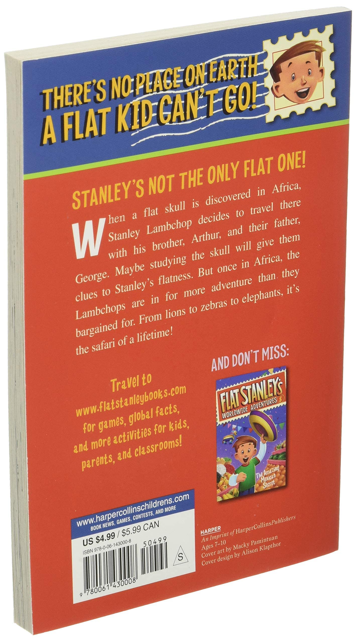Flat Stanley's Worldwide Adventures #6: The African Safari D