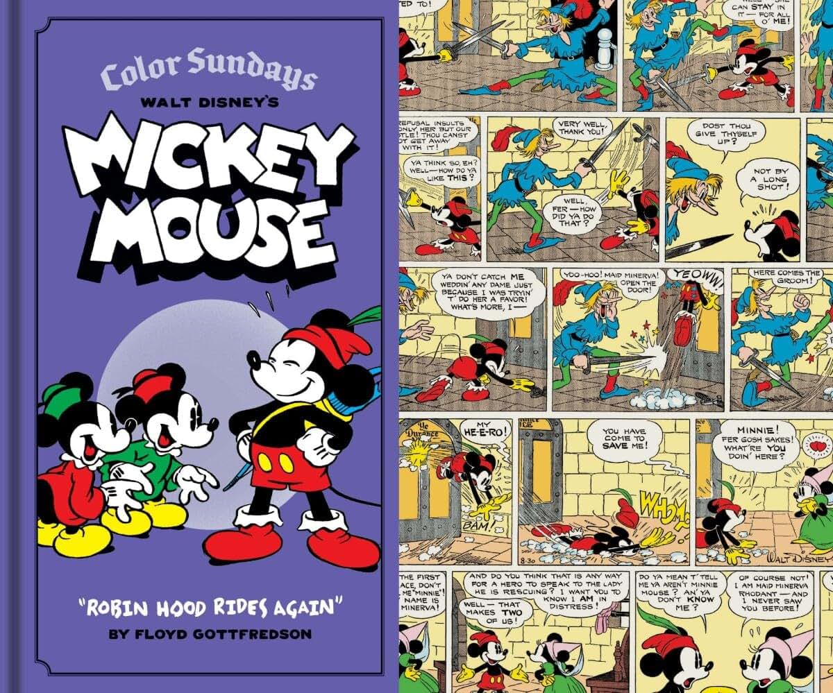 Walt Disney's Mickey Mouse Color Sundays "Robin Hood Rides Again": Volume 2 (Vol. 2)