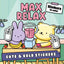 Max Relax: Coloring Book with Stickers (Cozy Coloring)