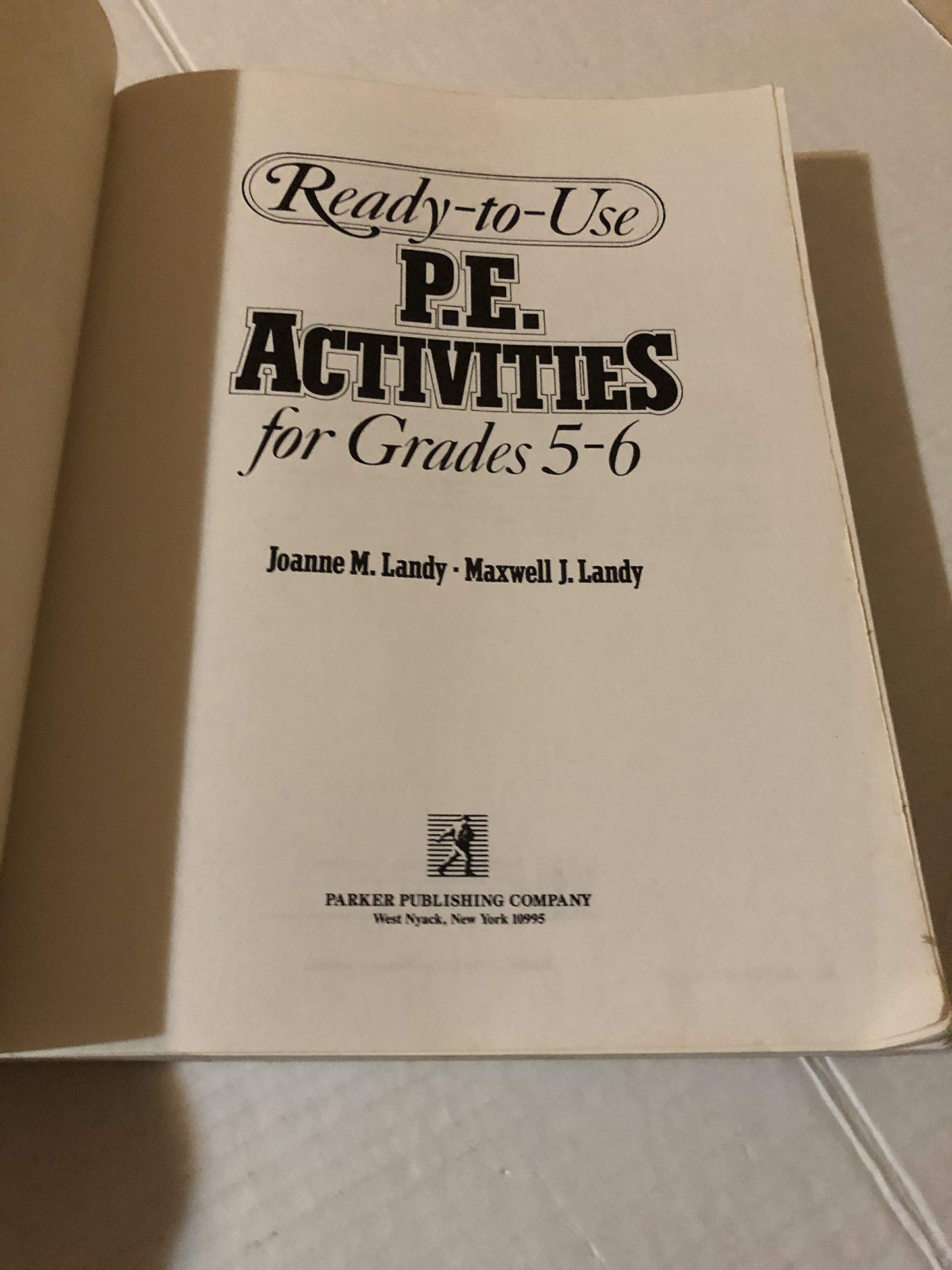 Ready-to-use P.E. Activities for Grades 5-6, Book 3
