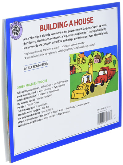 Building a House (Mulberry Books) by Barton, Byron