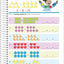 School Zone Big Math 1-2 Workbook: 320 Spiral-Bound Pages, 1st Grade, 2nd Grade, Elementary Math, Addition, Subtraction, Word Problems, Time, Money & Fractions, Ages 6 to 8