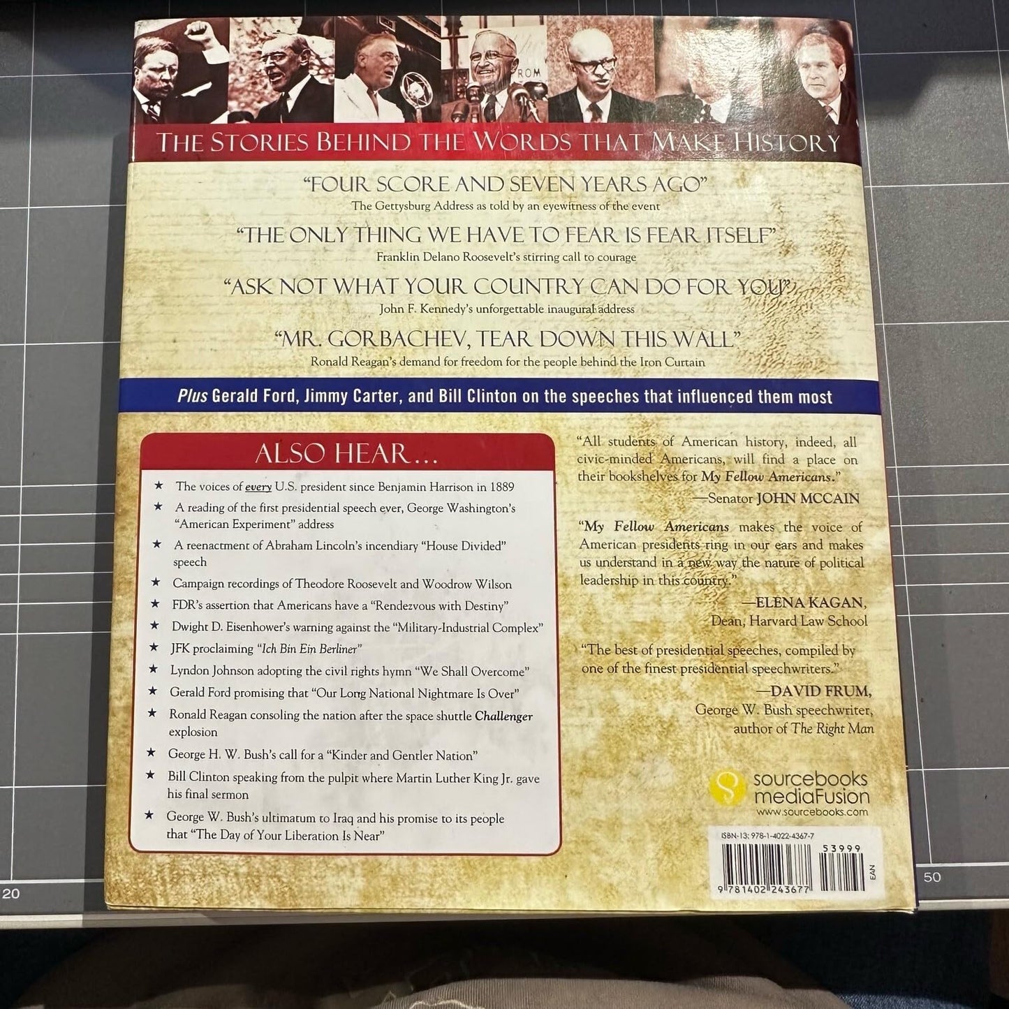 My Fellow Americans: The Most Important Speeches of Americas Presidents, from George Washington to Barack Obama
