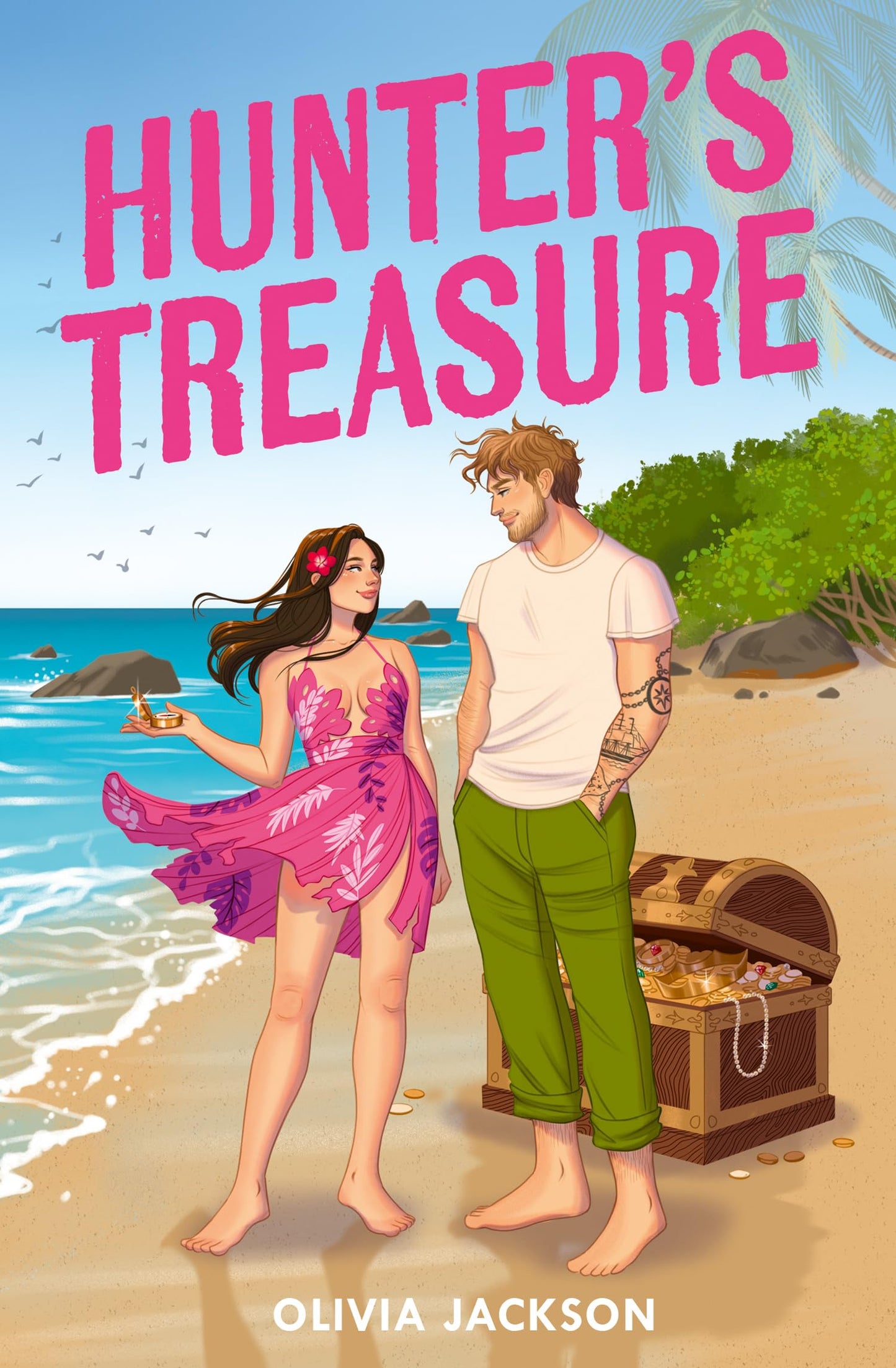 Hunters Treasure: The ultimate shipwrecked adventure rom-com for 2026, perfect for fans of Christina Lauren and Fools Gold