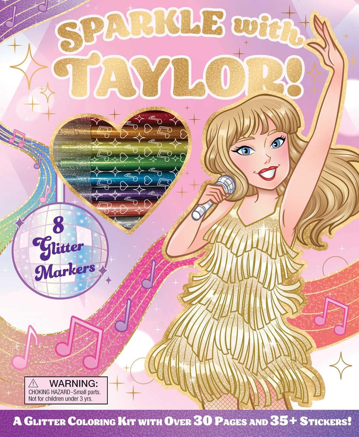 Sparkle with Taylor! A Glitter Coloring Kit