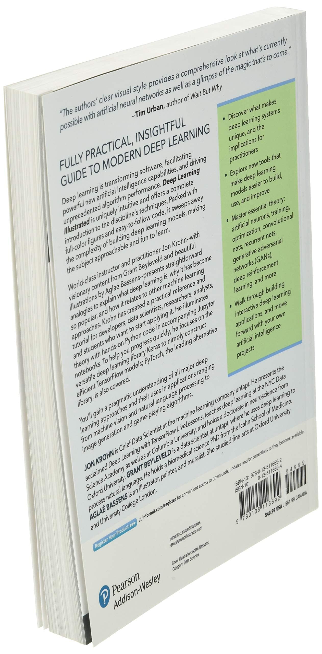 Deep Learning Illustrated: A Visual, Interactive Guide to Artificial Intelligence (Addison-Wesley Data & Analytics Series)
