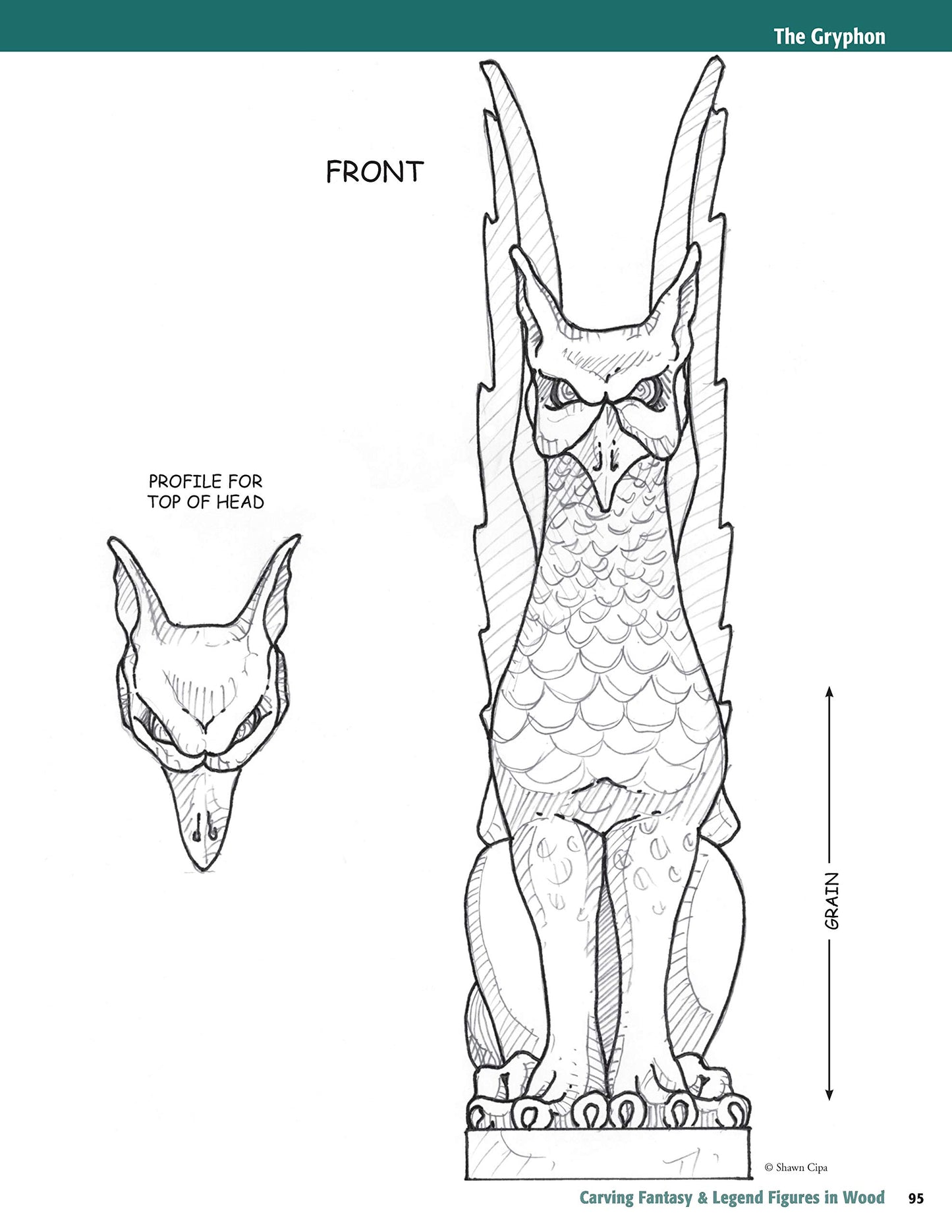 Carving Fantasy & Legend Figures in Wood, Revised Edition: Patterns & Instructions for Dragons, Wizards & Other Creatures of Myth (Fox Chapel Publishing) Unicorn, Mermaid, Phoenix, Faerie, & More