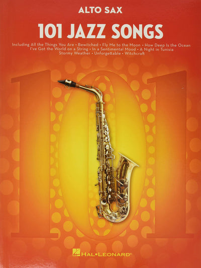 101 Jazz Songs Alto Sax