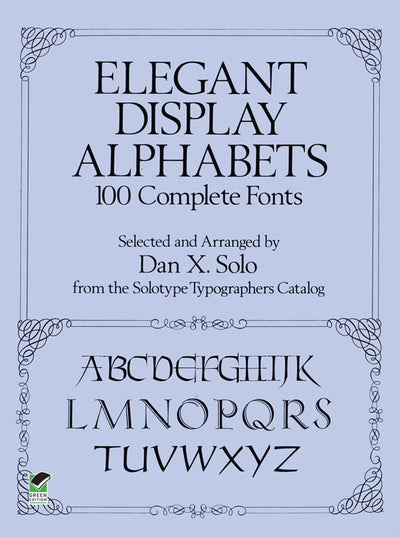 Elegant Display Alphabets (Lettering, Calligraphy, Typograph